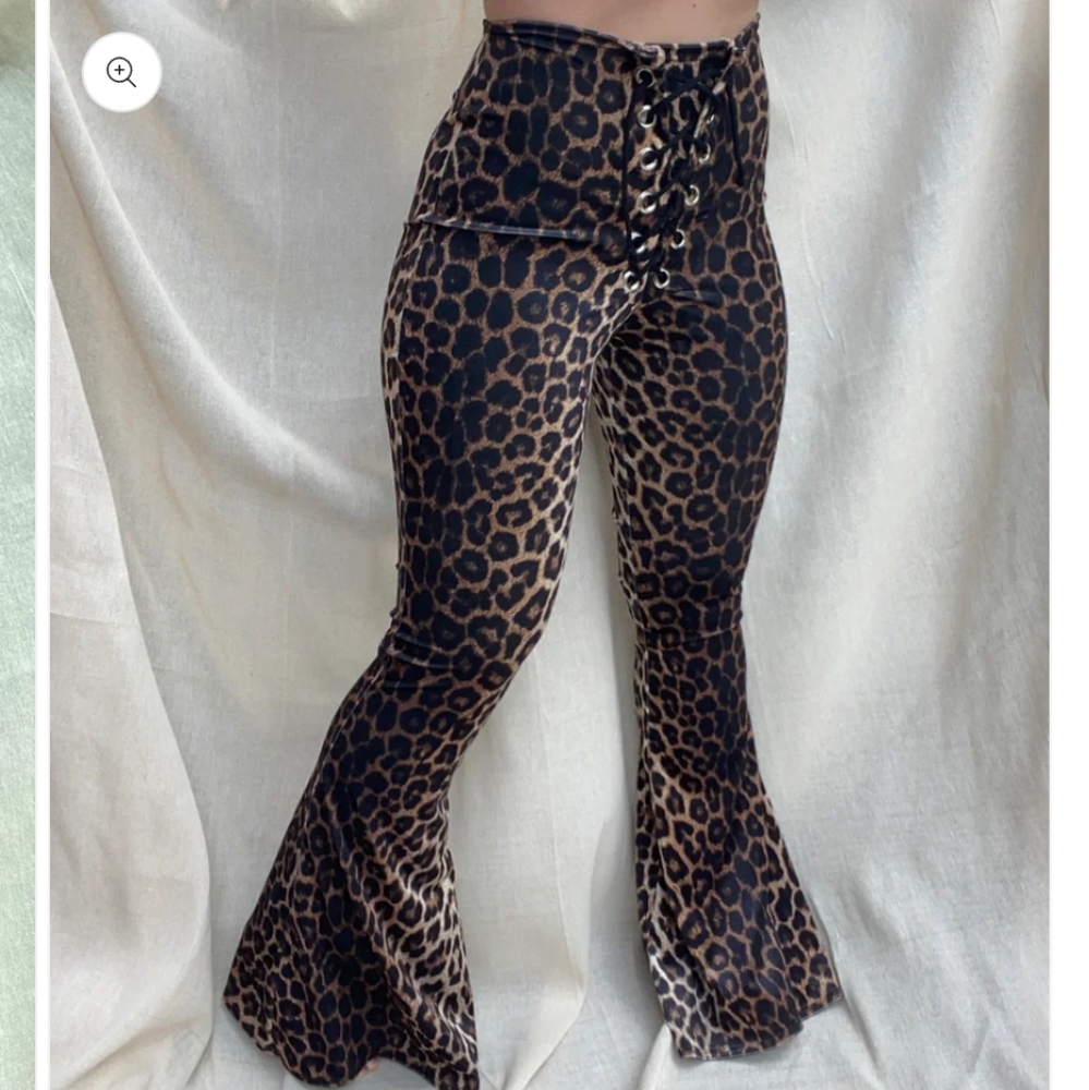 MXCI flared lace up pants
